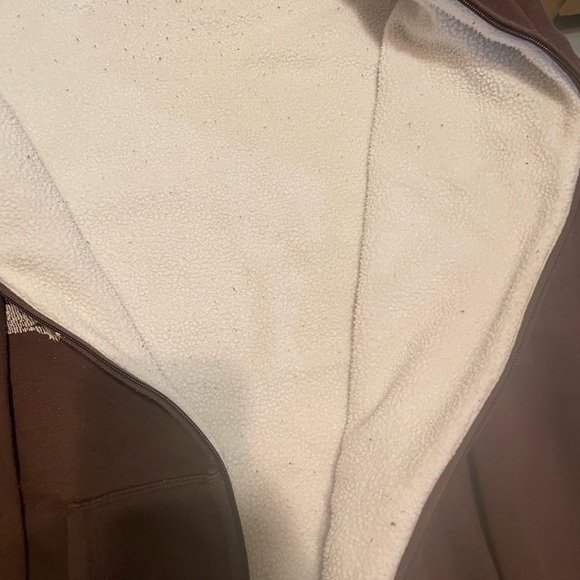 Mecca Chocolate Brown Zip-Up Jacket - Picture 4 of 4